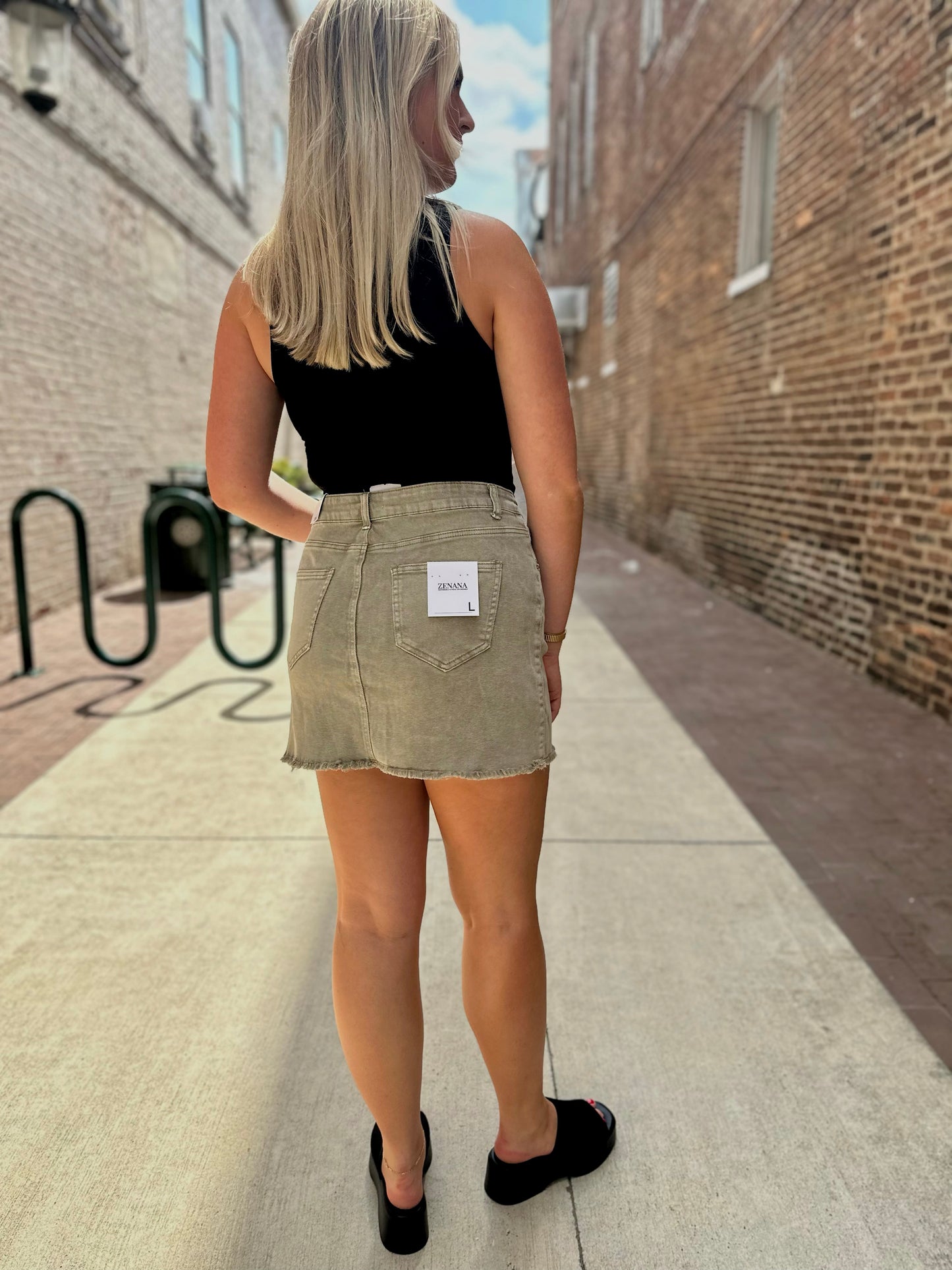 Coon Rapids Denim Skirt