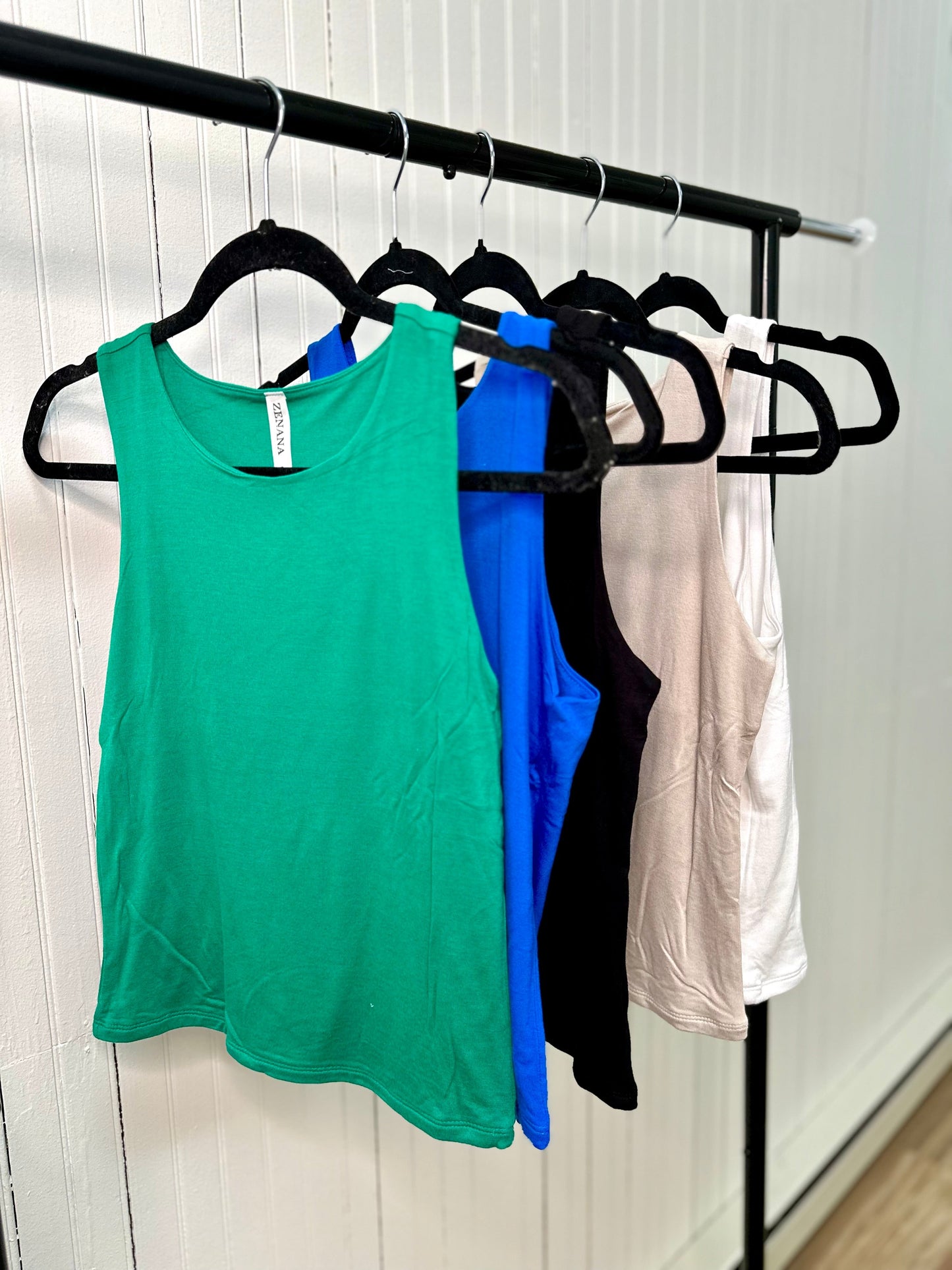 Longport Round Neck Tank Top