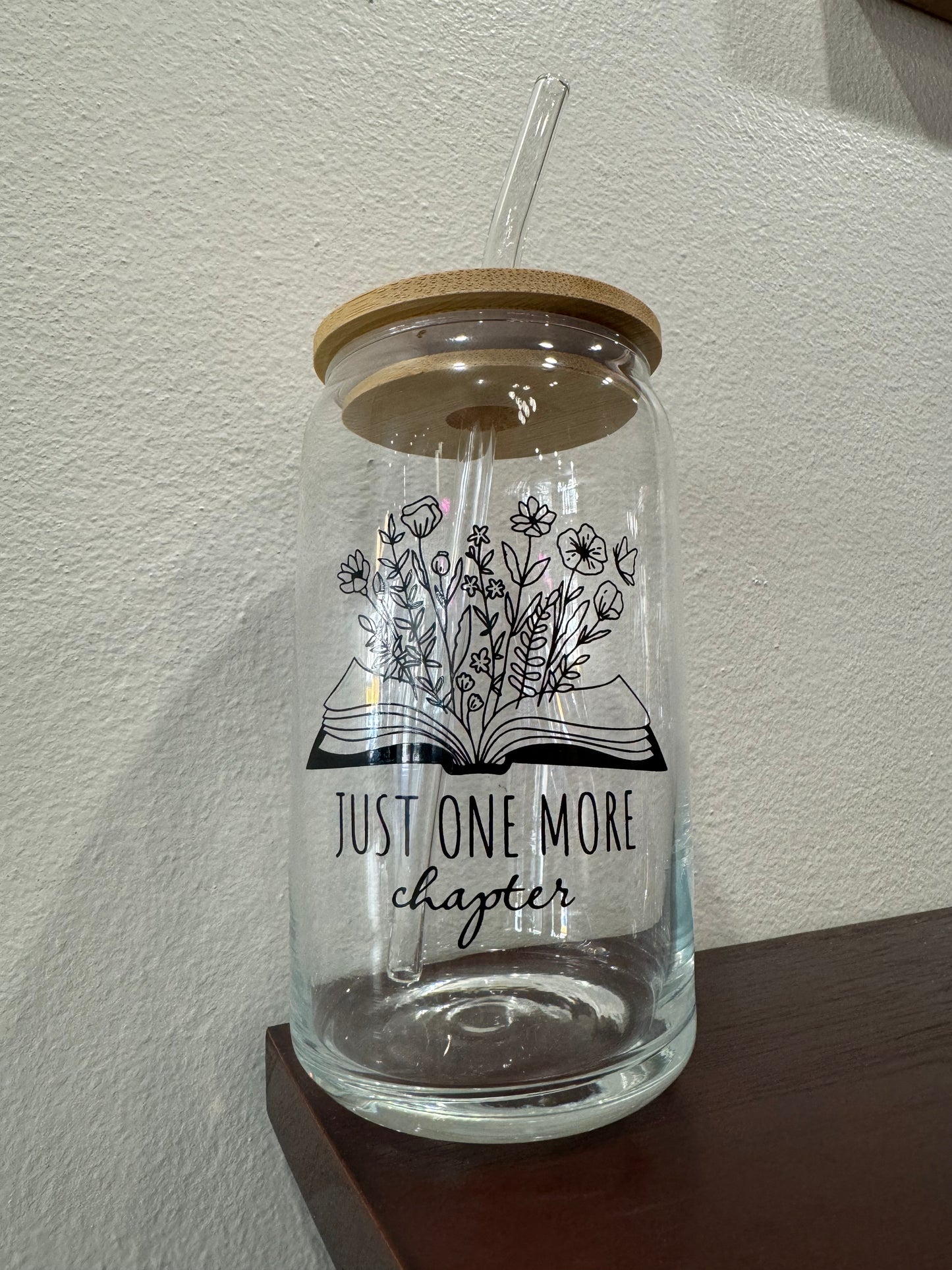 Book Beer Can Glass