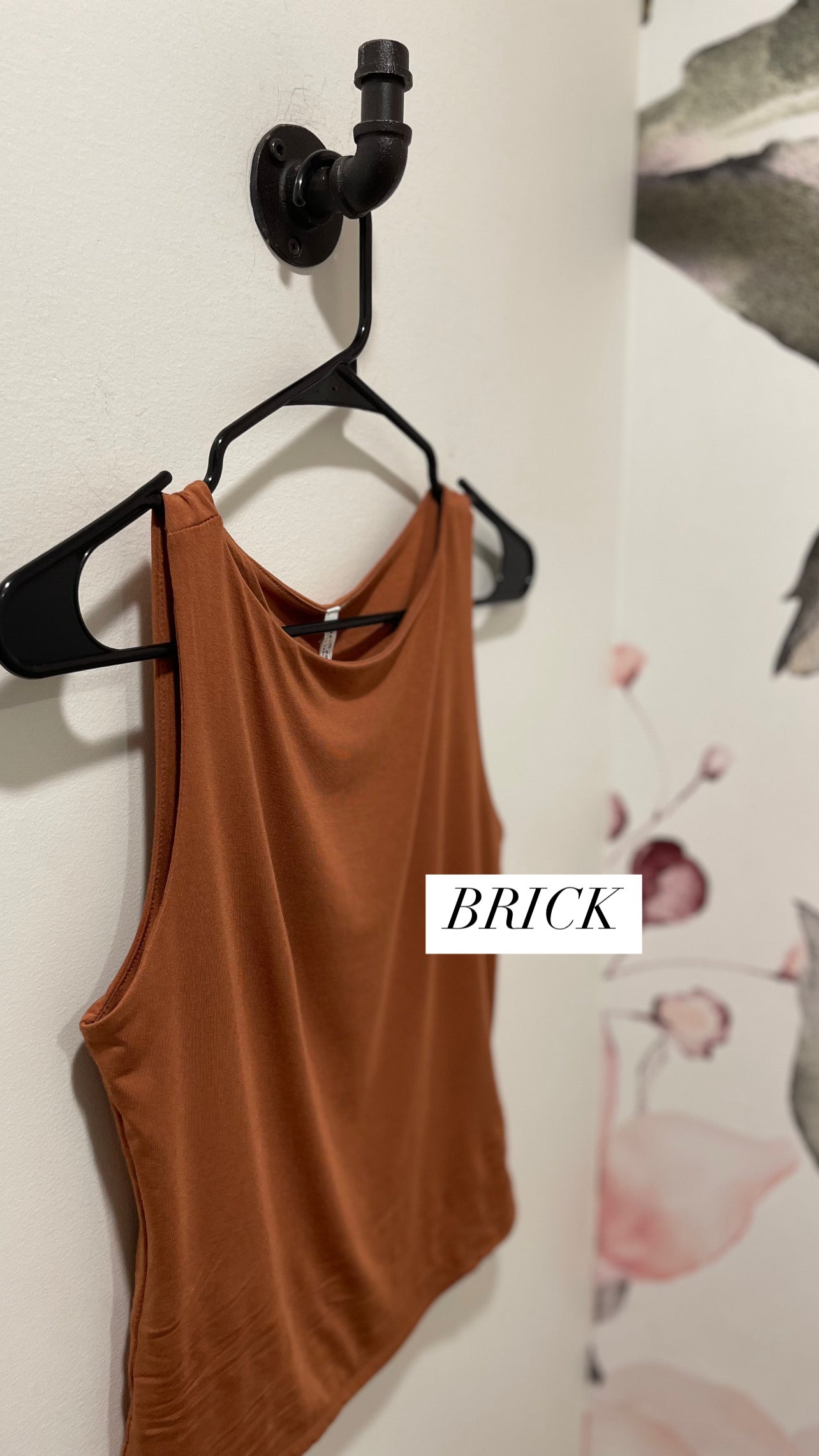 Buxton Round Neck Tank Top