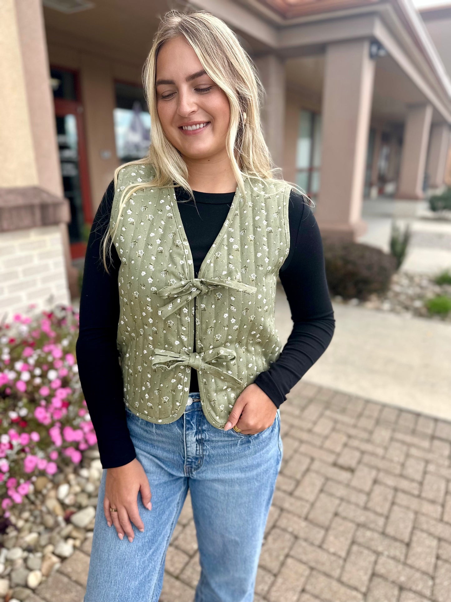 Portsmouth Floral Vest