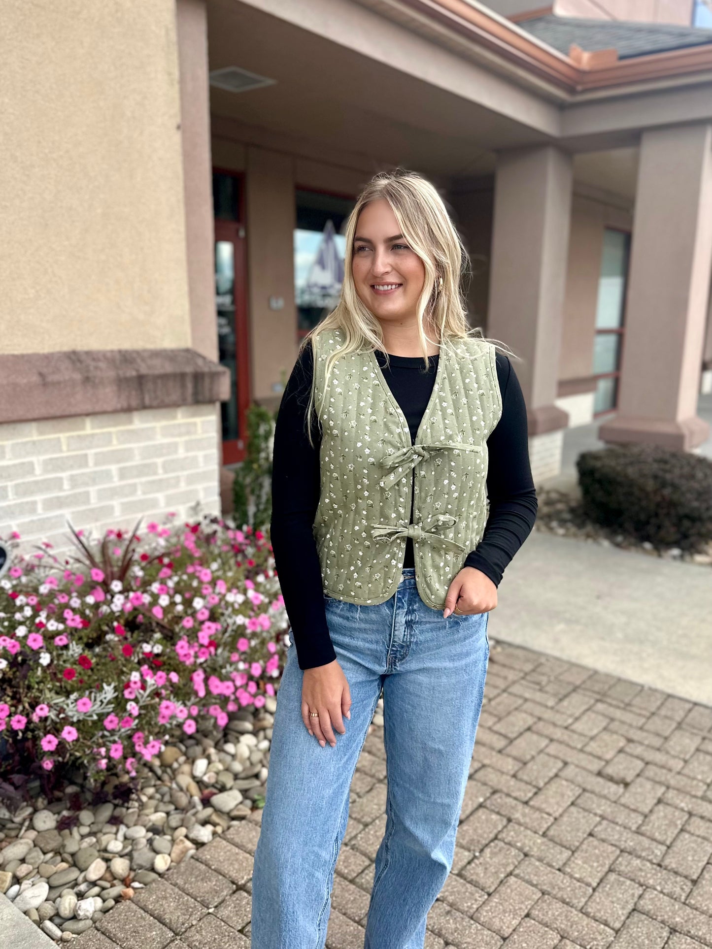 Portsmouth Floral Vest