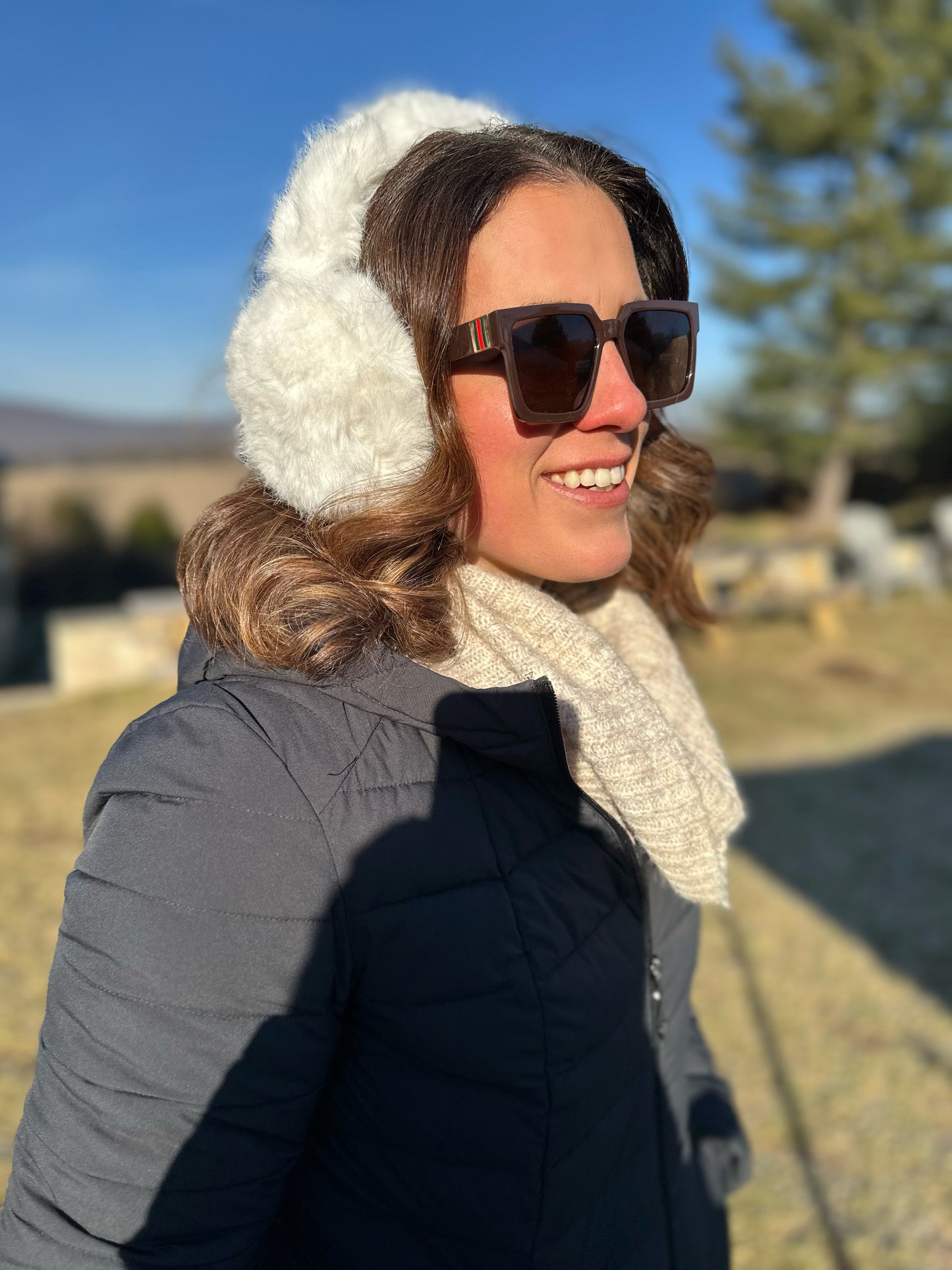 CC Fur Ear Muff Warmers
