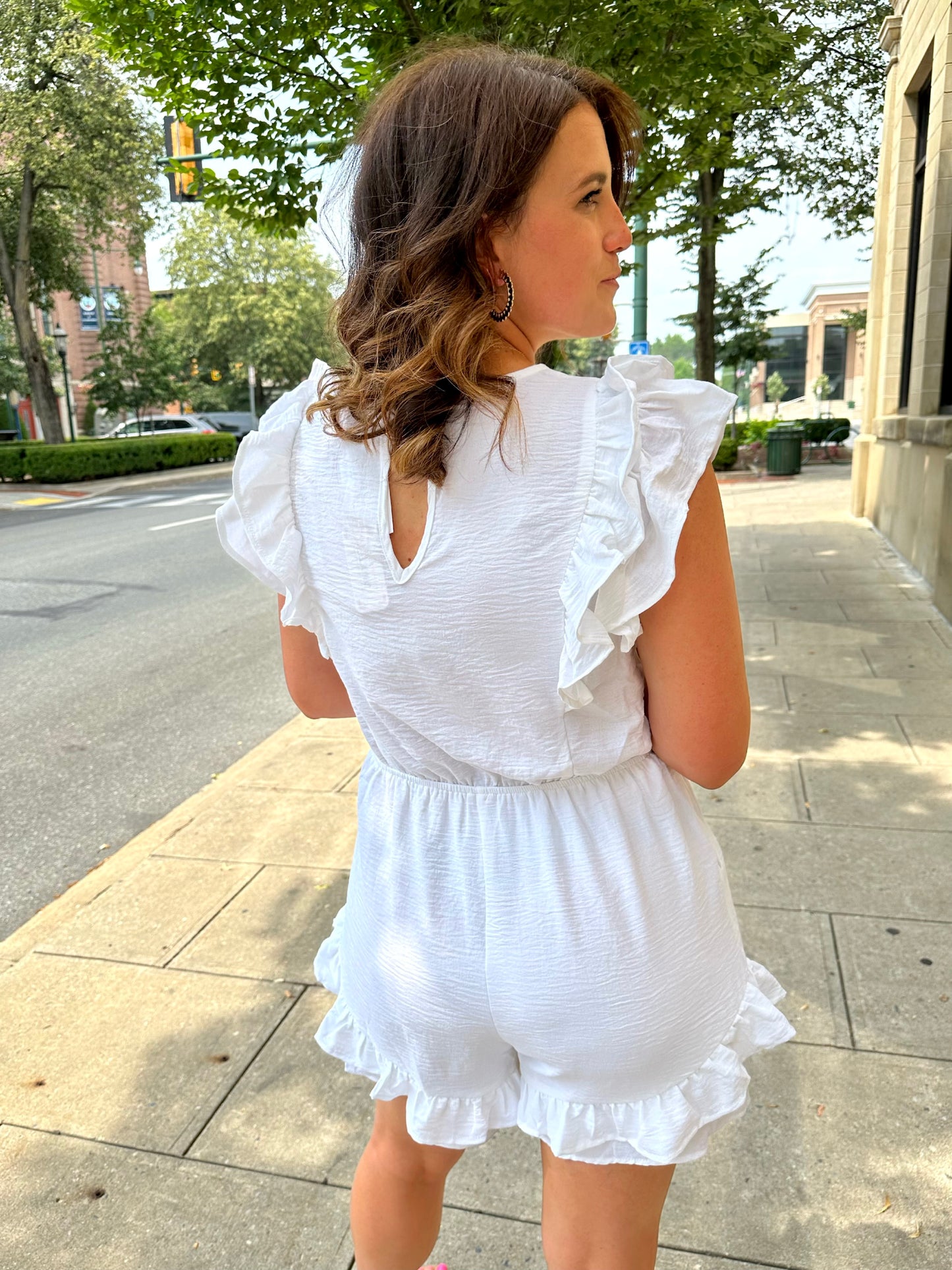 Augusta Ruffle Romper