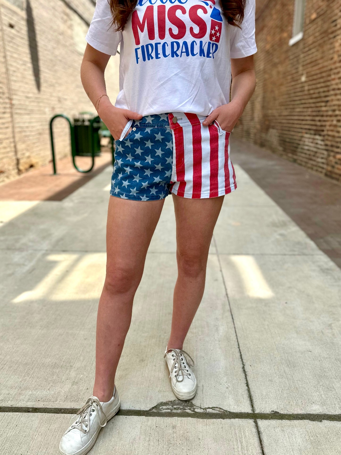American Summer Flag Shorts