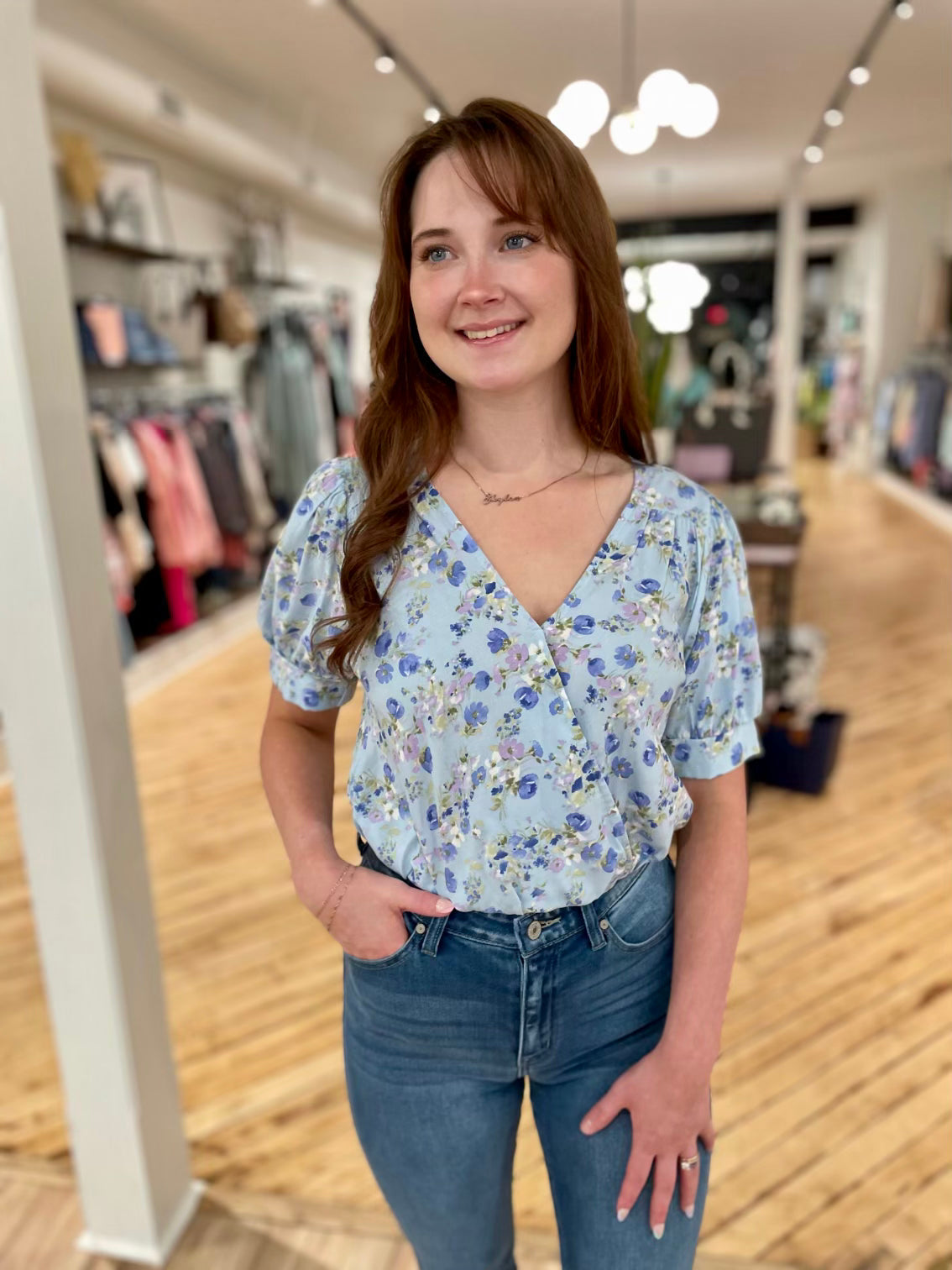 Floral Rush Midi Top