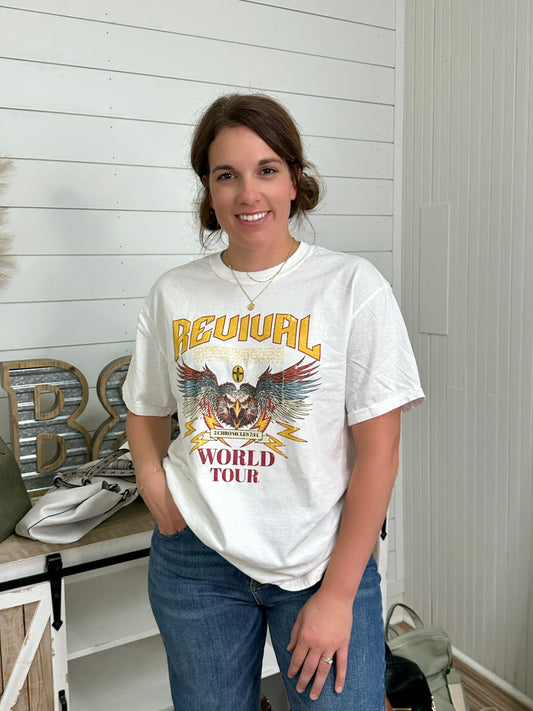 Revival World Tour Oversized Graphic Tee