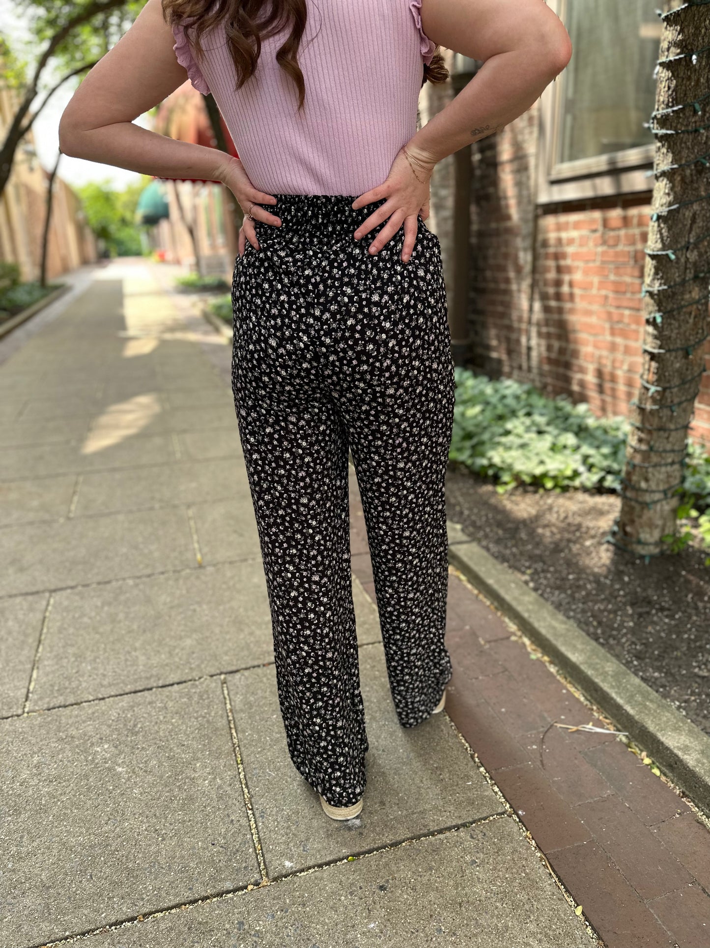 Galena Smocked Waist Pants