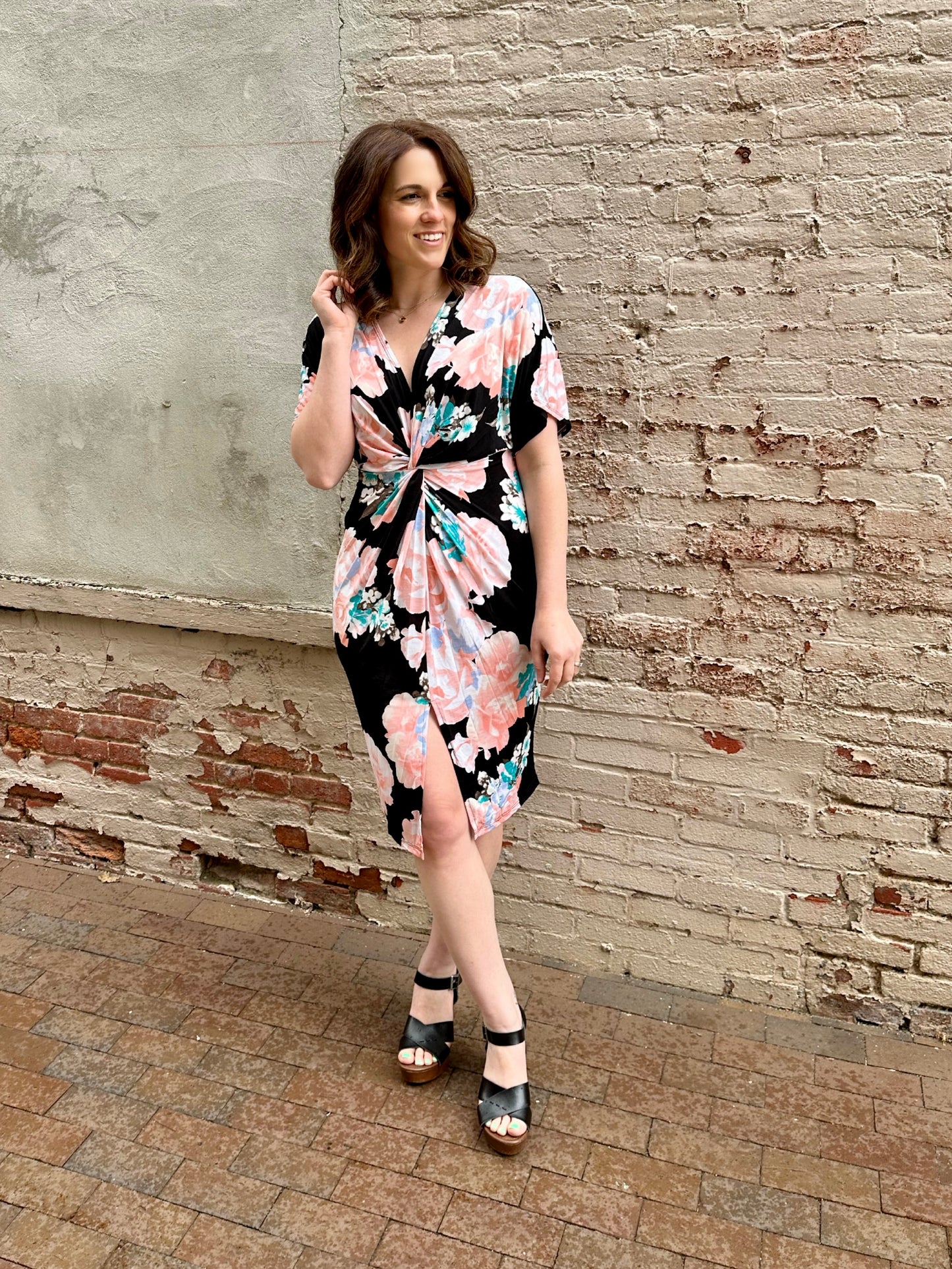 Dainty Days Floral Midi Dress