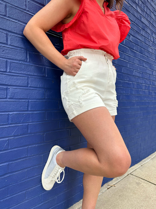 Sedgwick Button Shorts