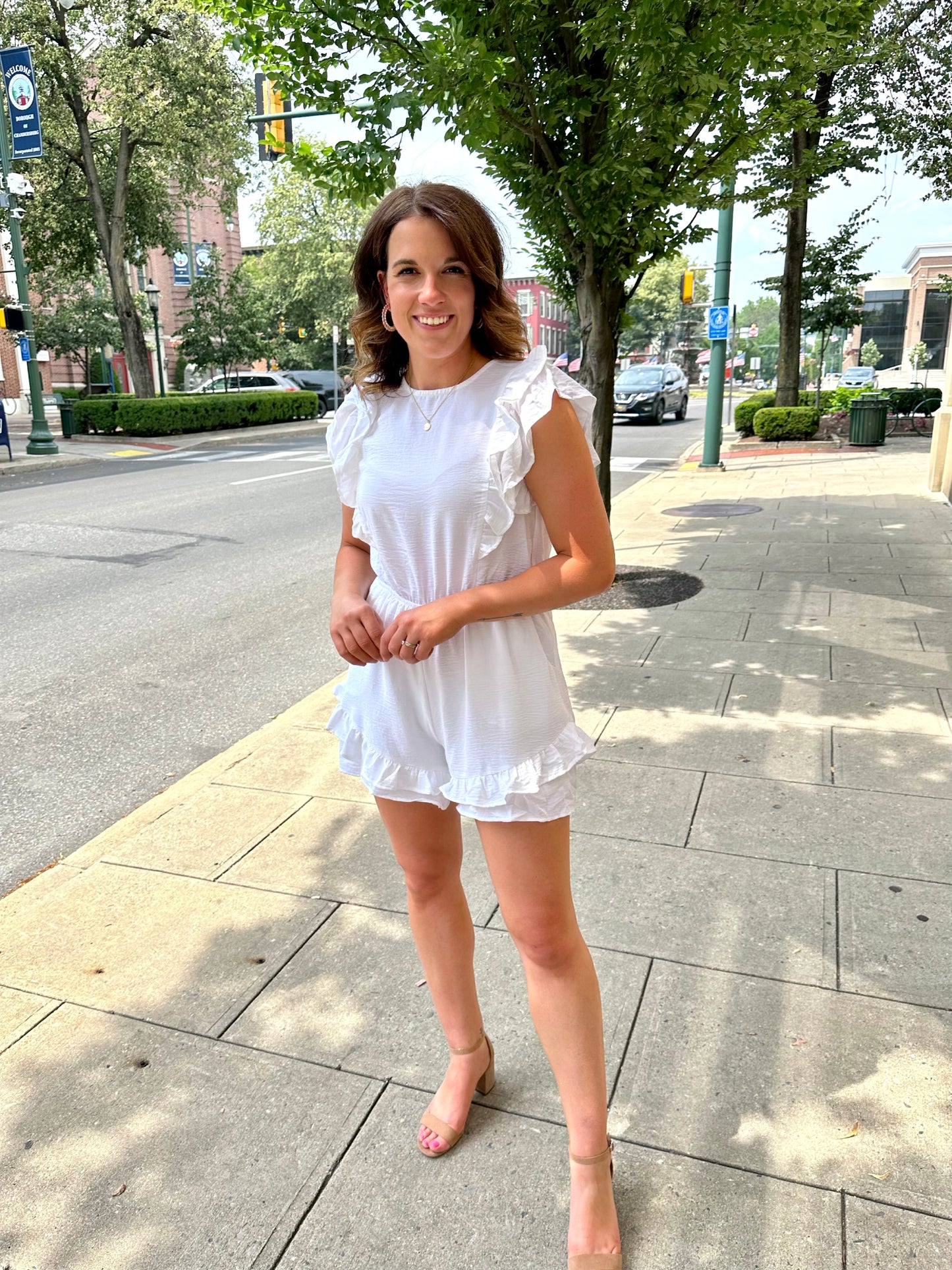 Augusta Ruffle Romper
