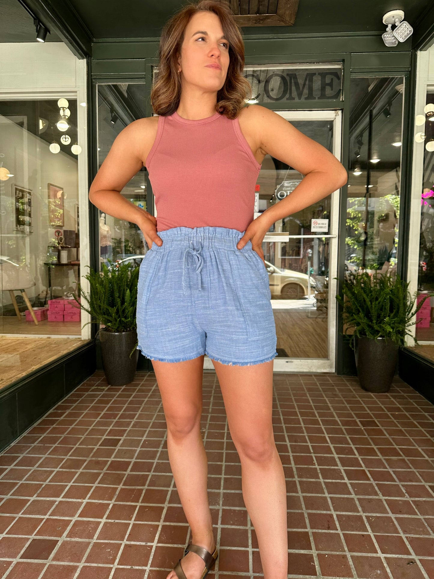 Kali Linen Shorts