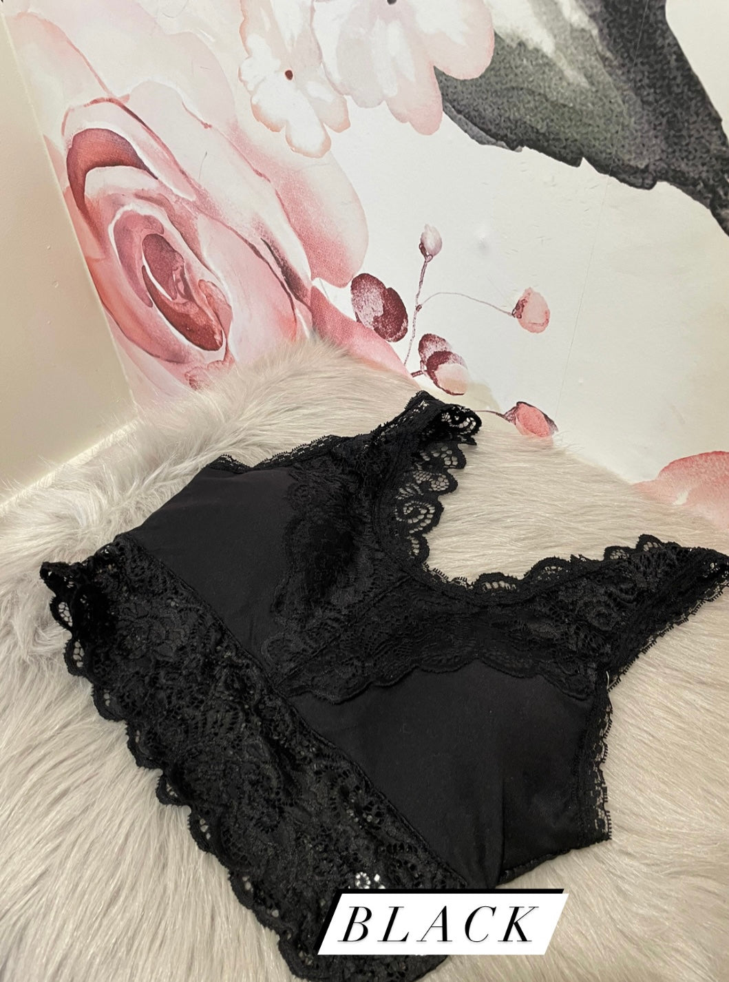 Penelope Padded Lace Bralette