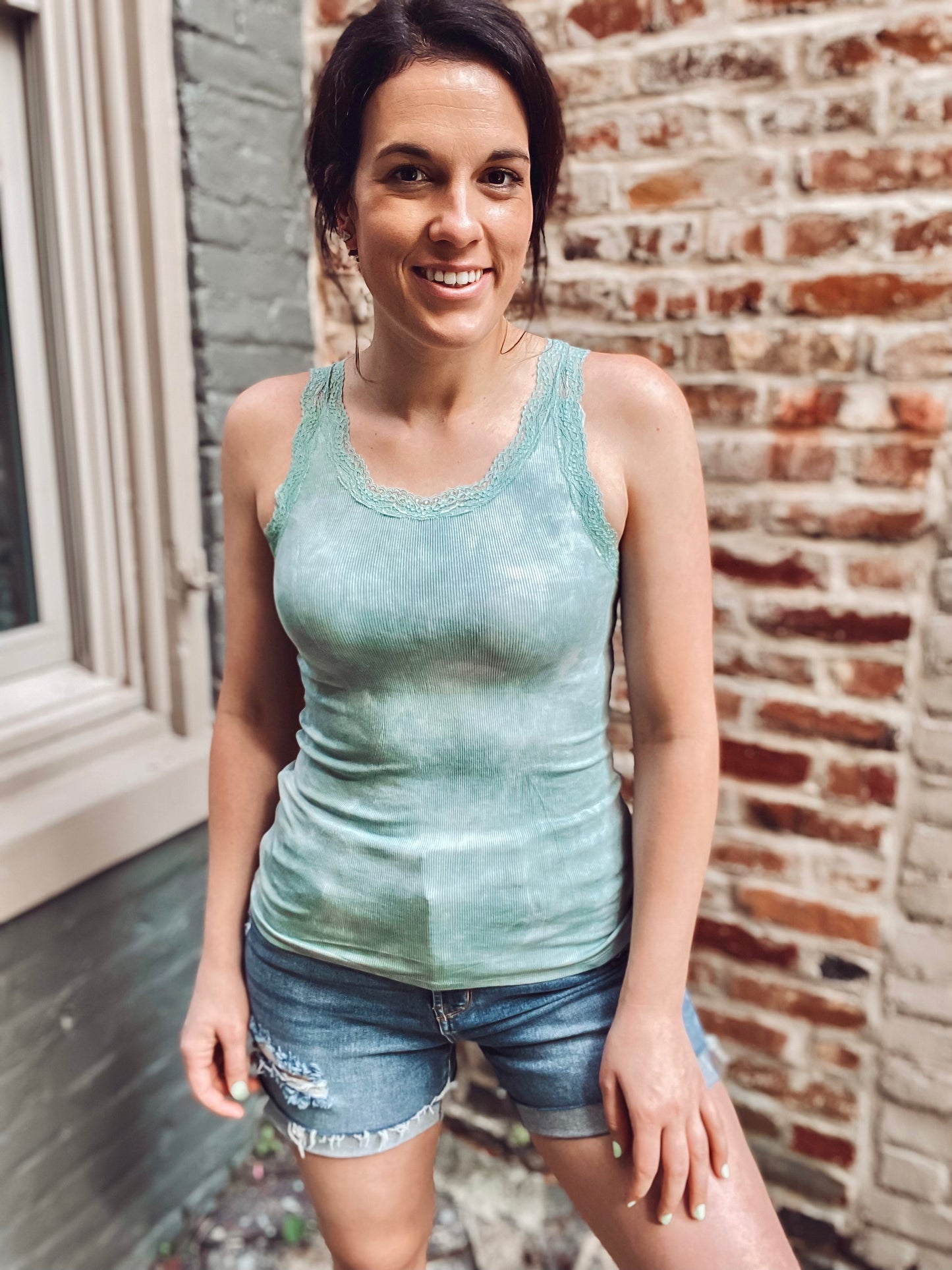 5136- Addicted to You basic Tank