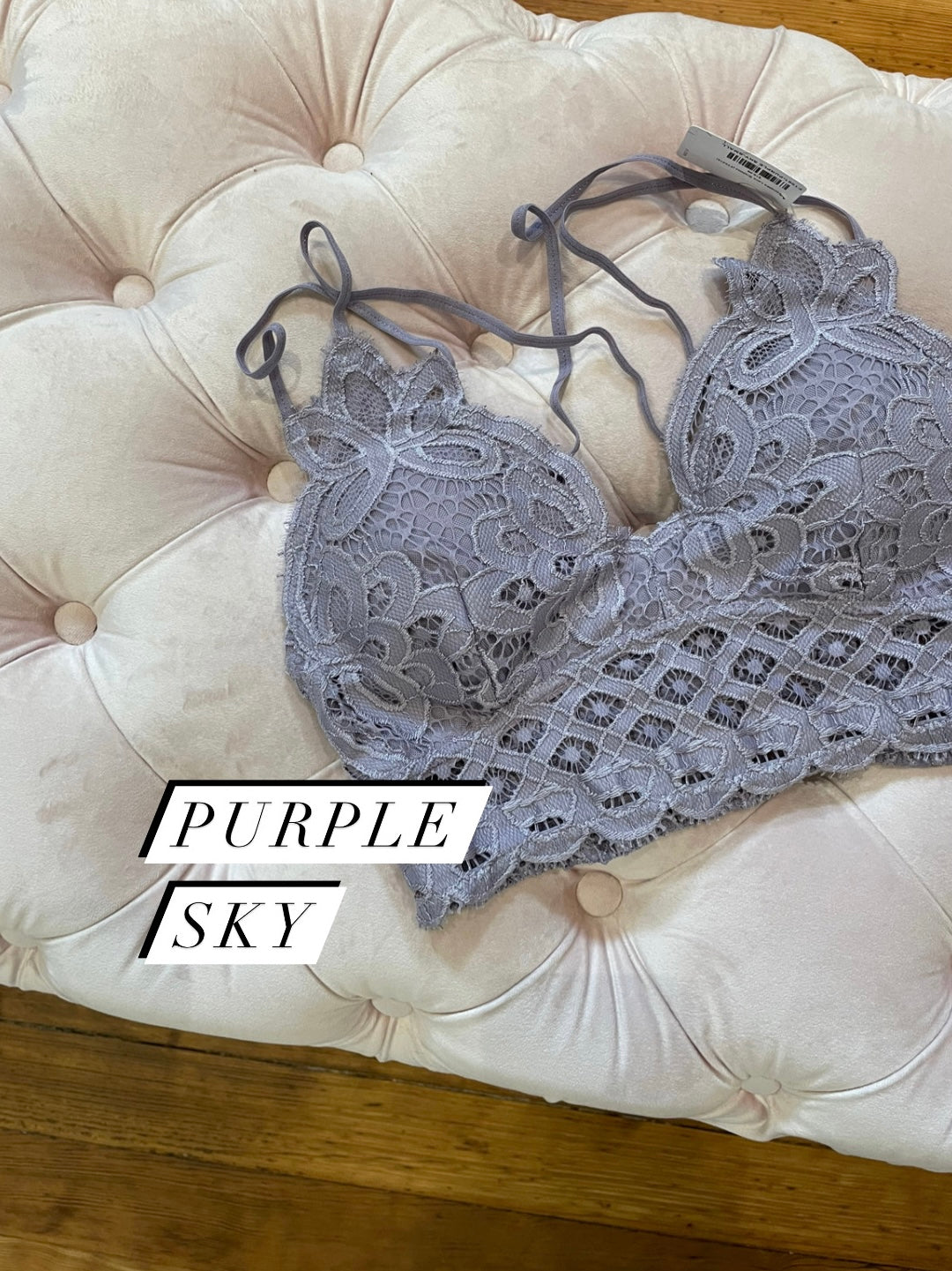 Lydia Adjustable Lace Bralette