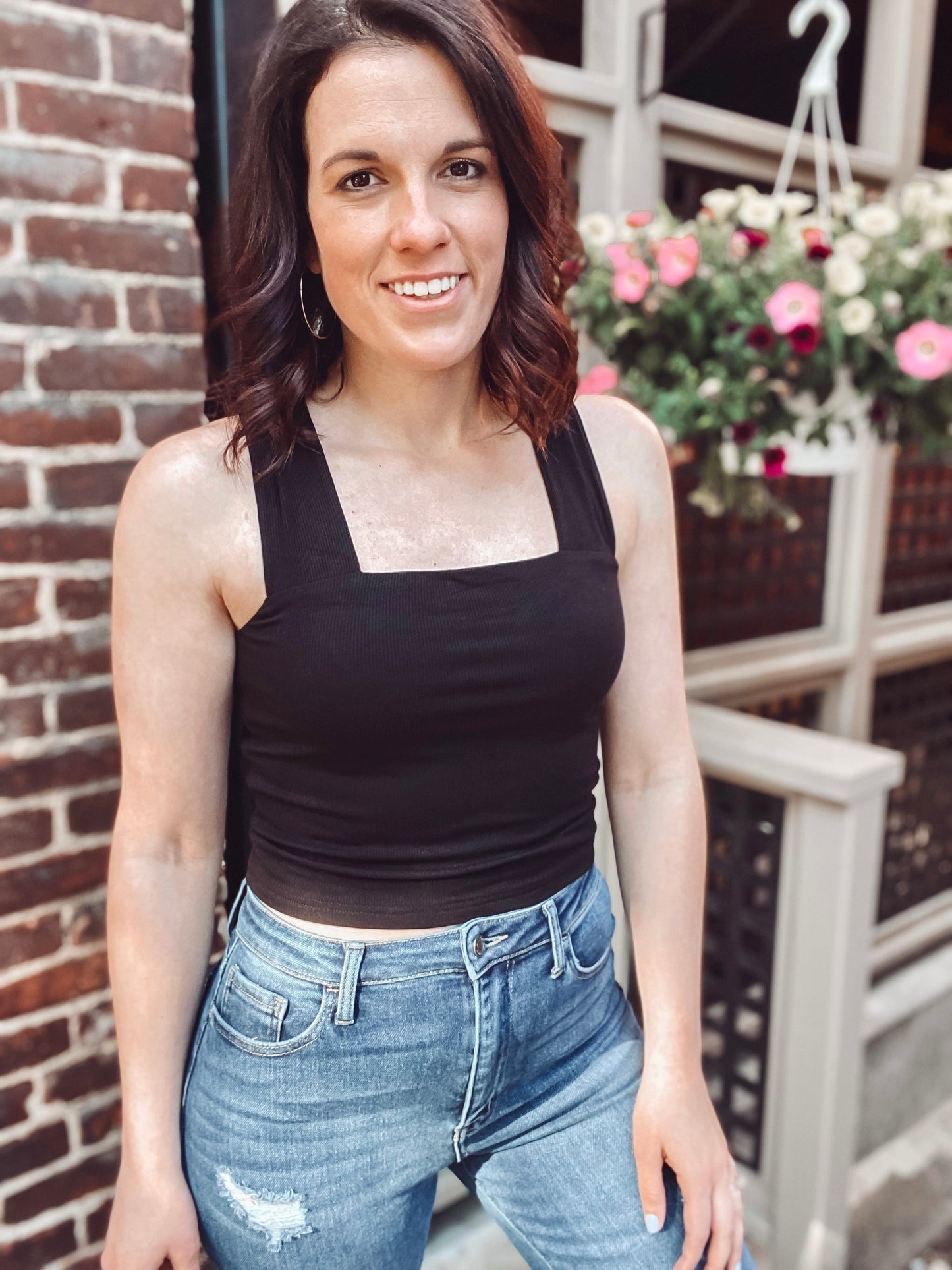 Basic Ribbed Midi Tank Top