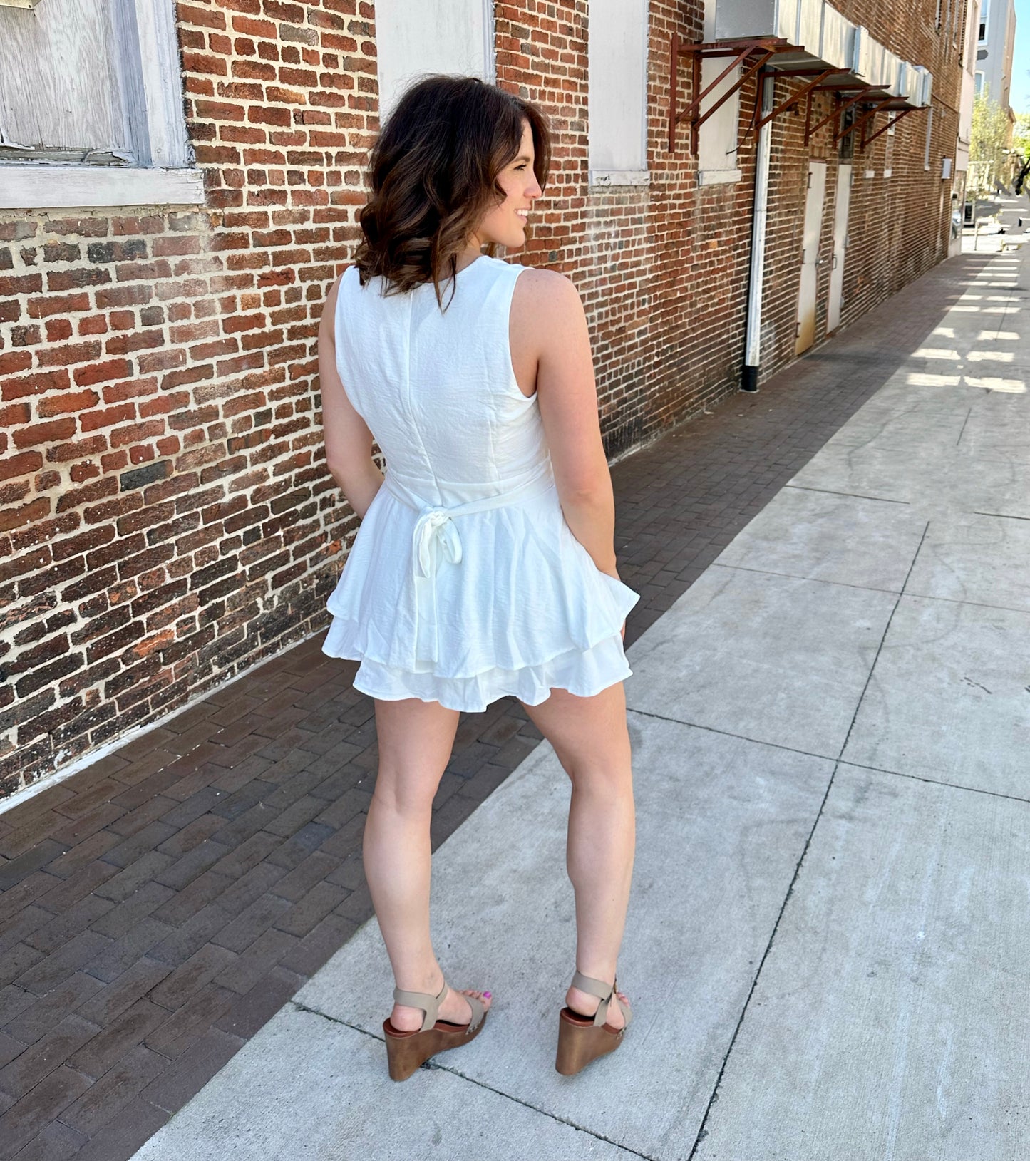Call You Over Romper