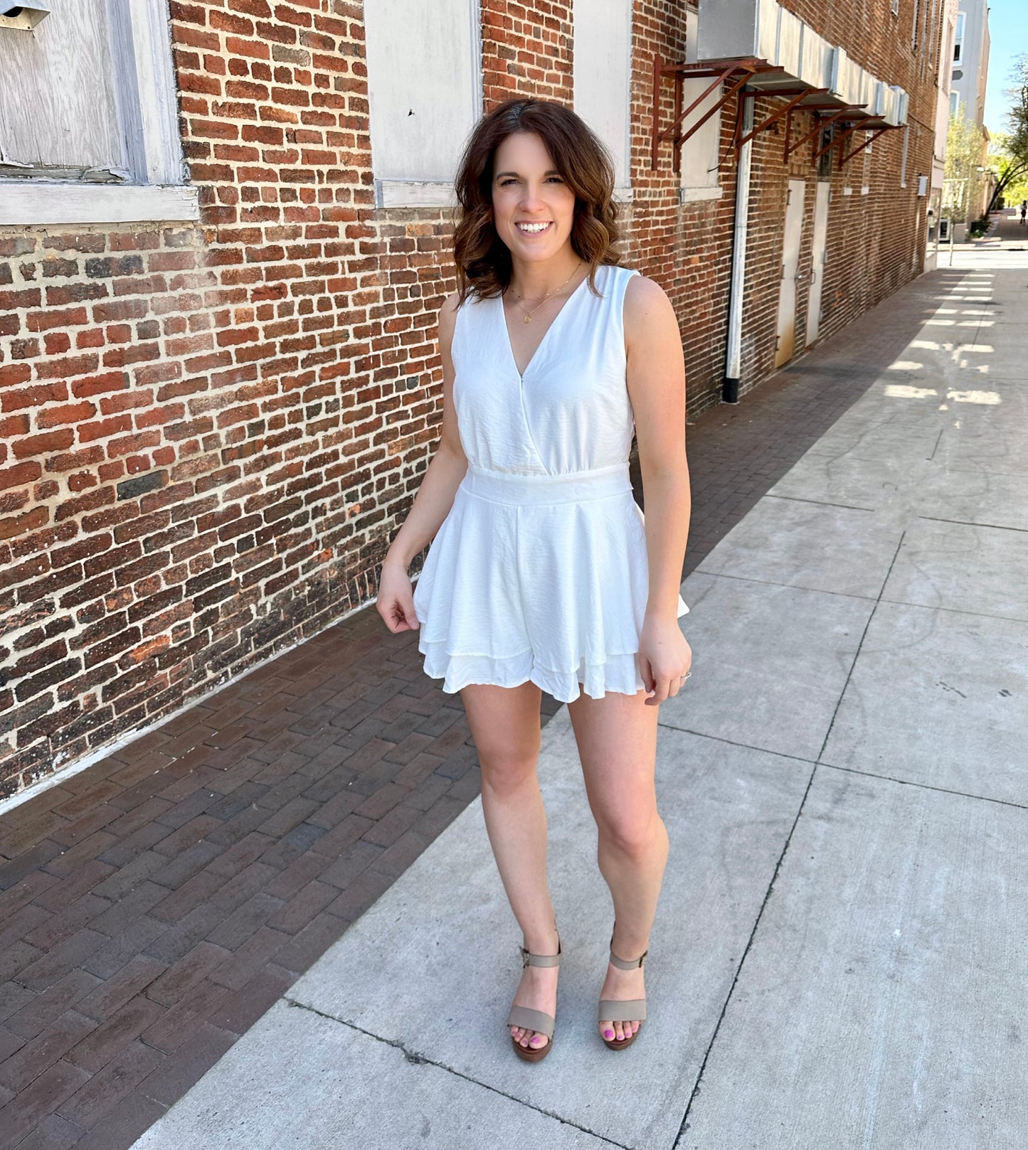 Call You Over Romper