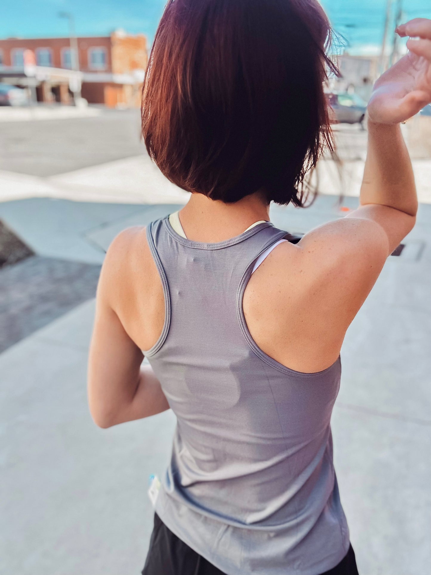 Justine Fitted Tank Top