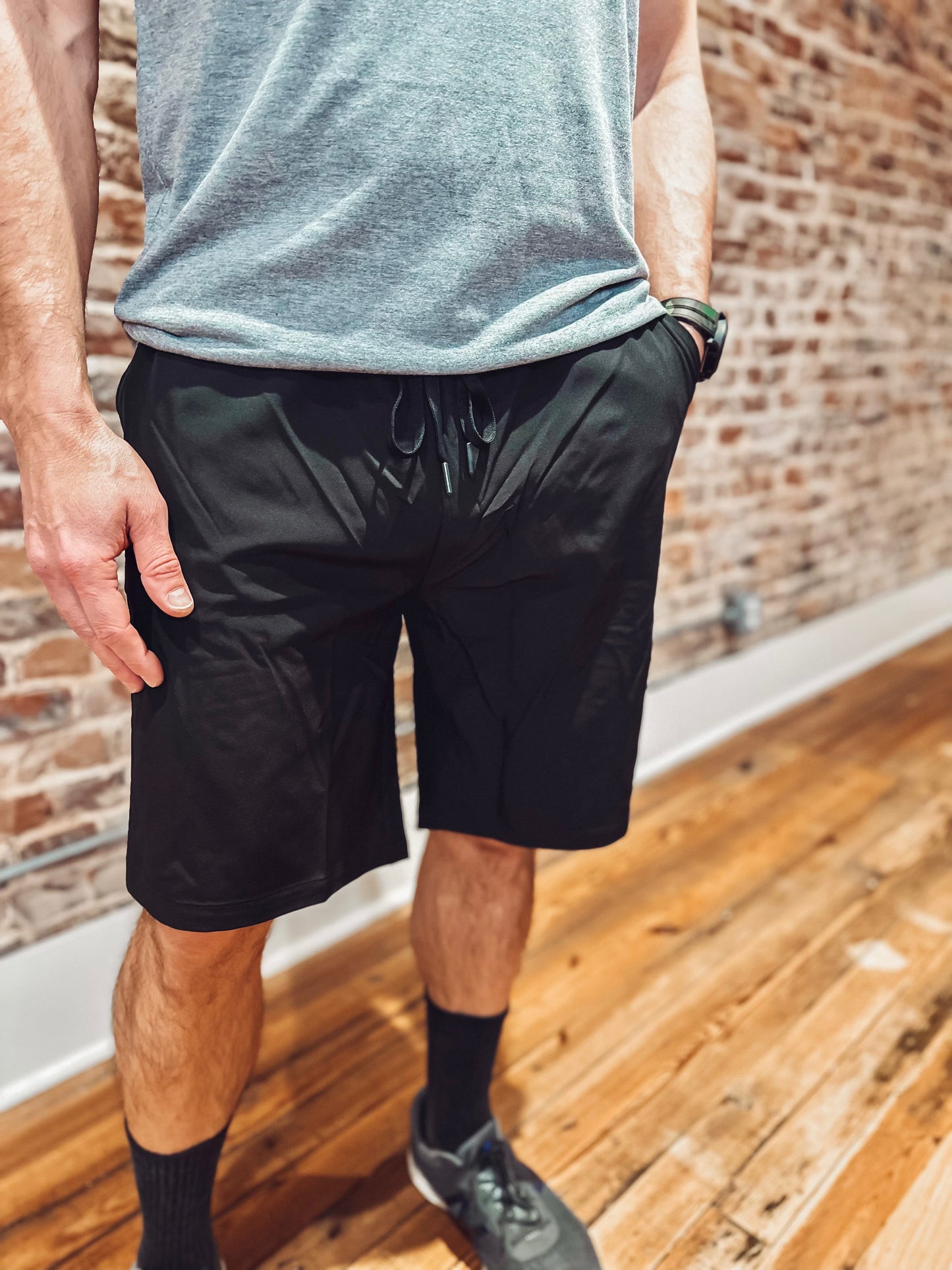 MENS Active Drawstring Shorts