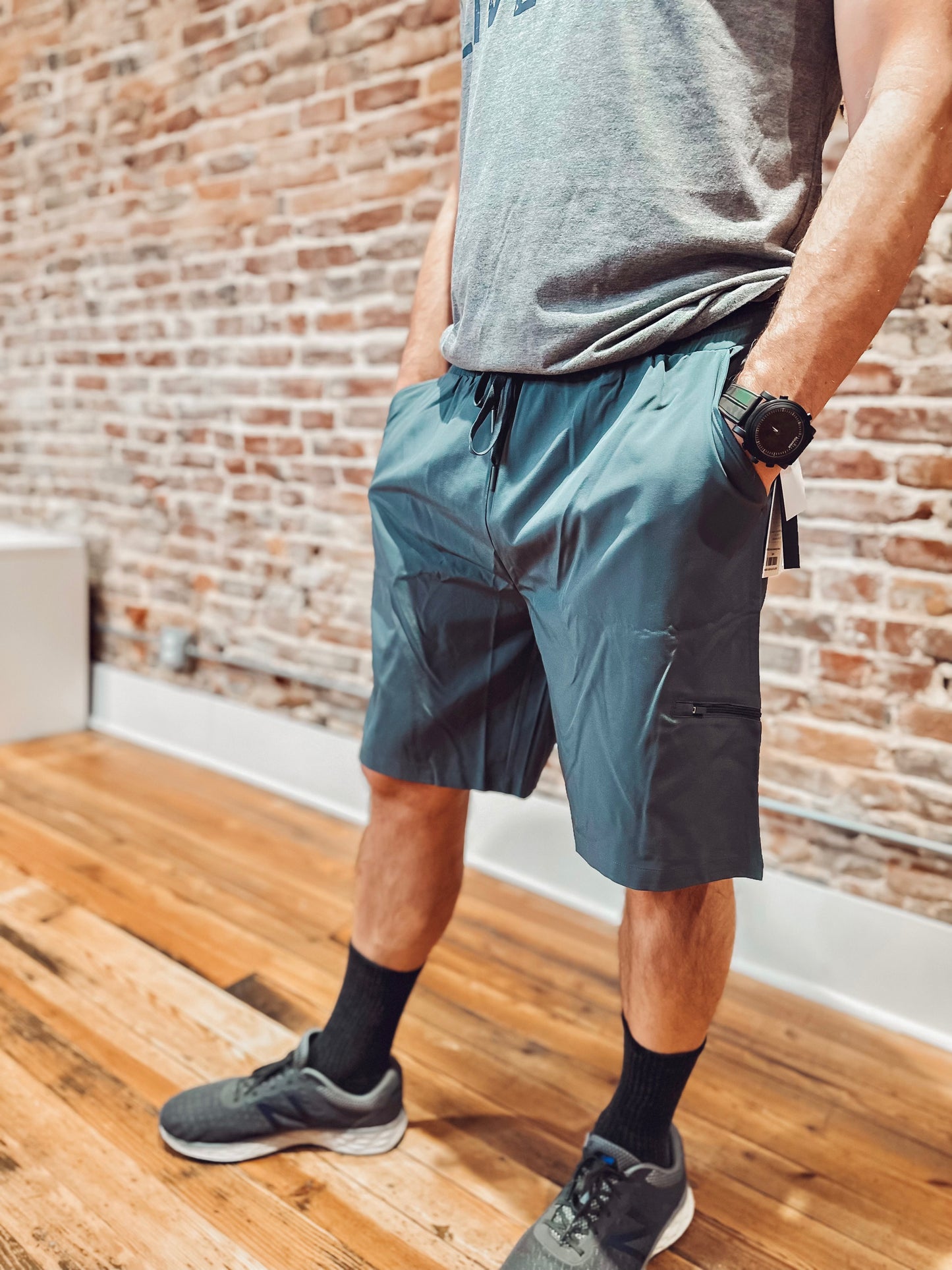 MENS Active Drawstring Shorts