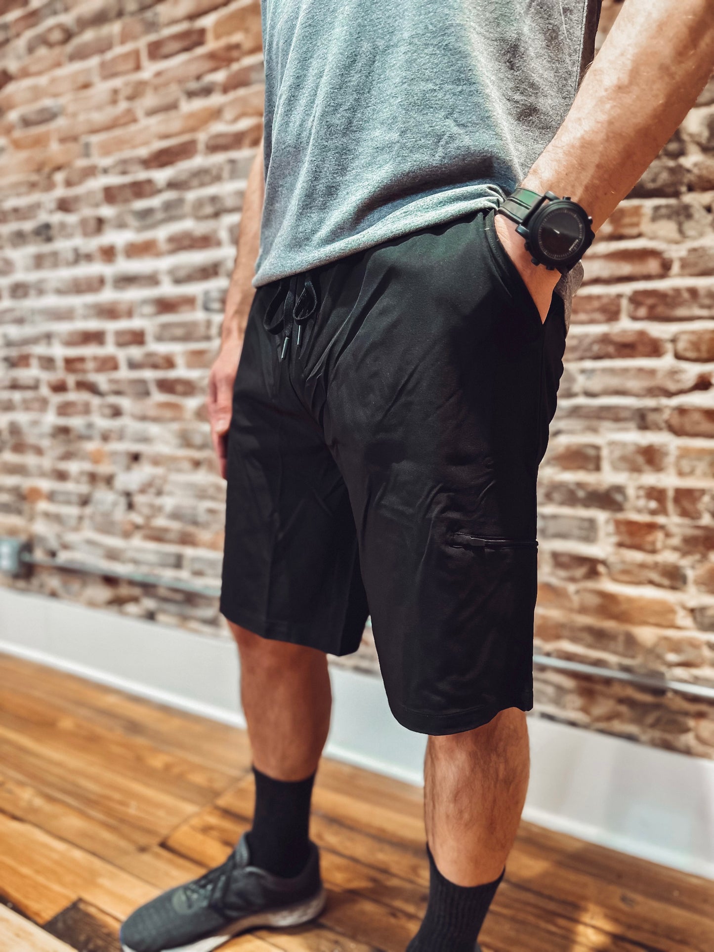 MENS Active Drawstring Shorts