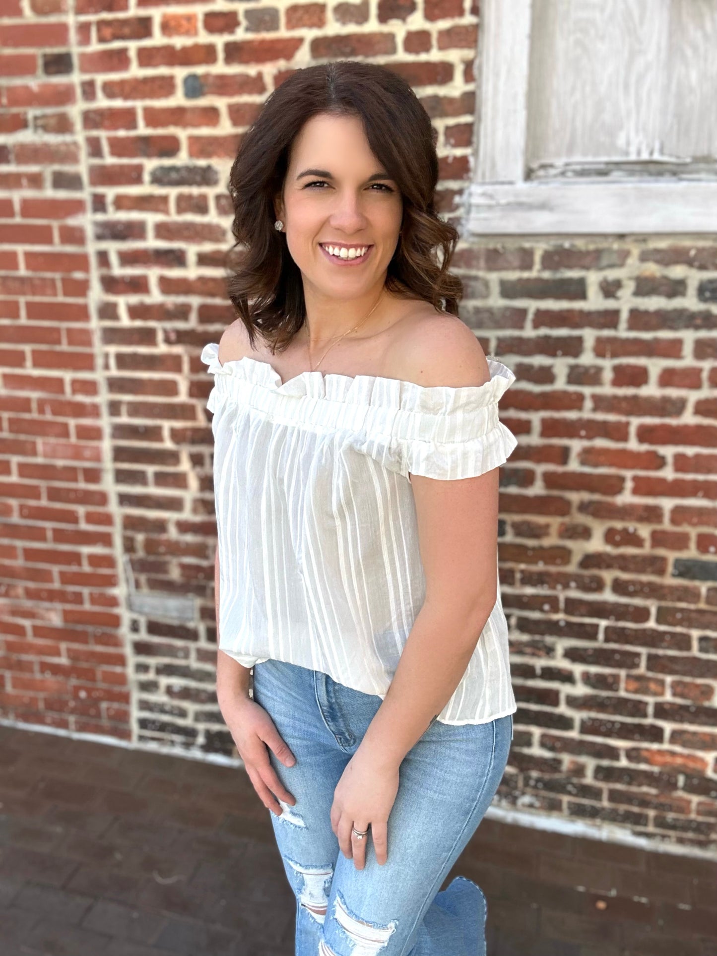 Vienna Off the Shoulder Top