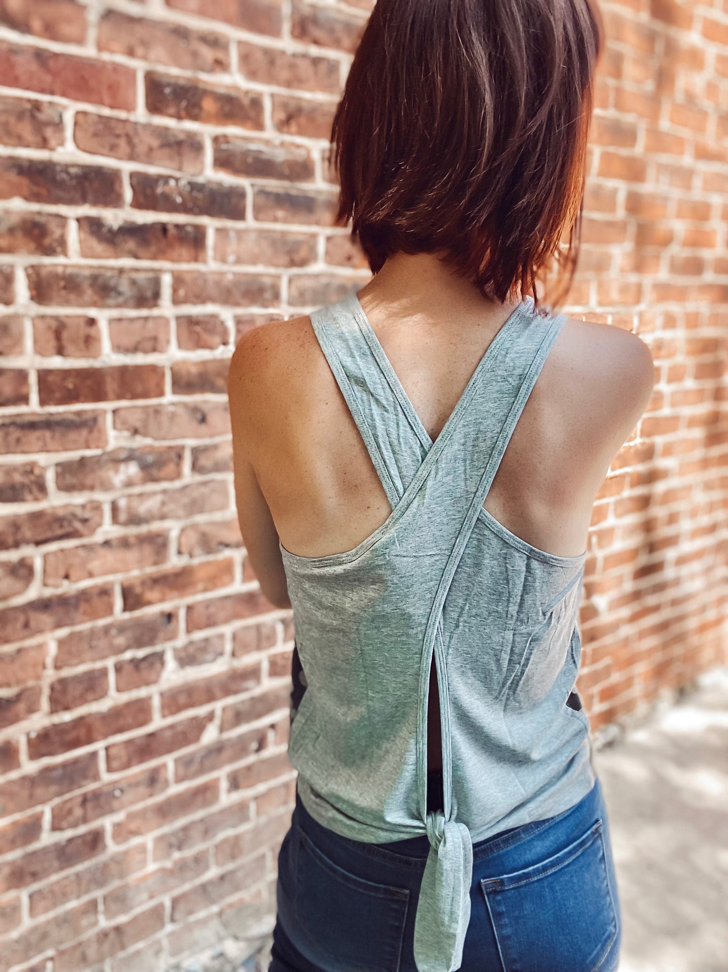 Out & About Camo Tank Top