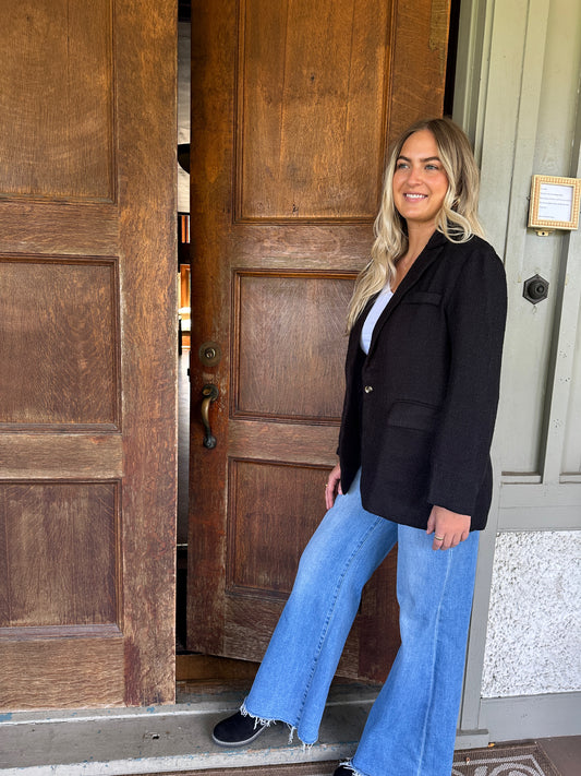Yuma Oversized Basic Blazer