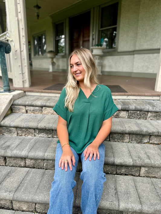 Kelso Vneck Blouse