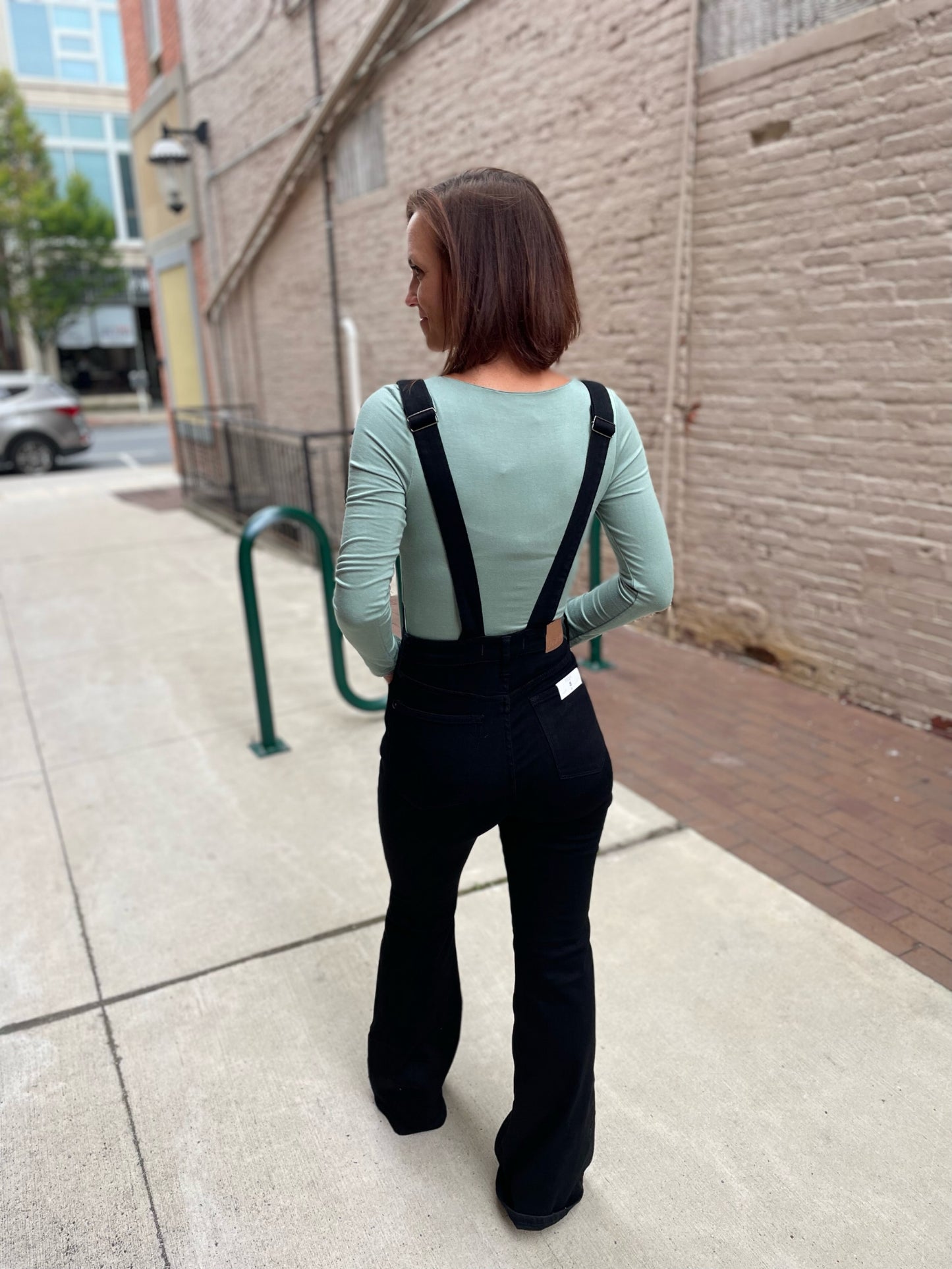 Jasmine Judy Blue Control Top Overalls