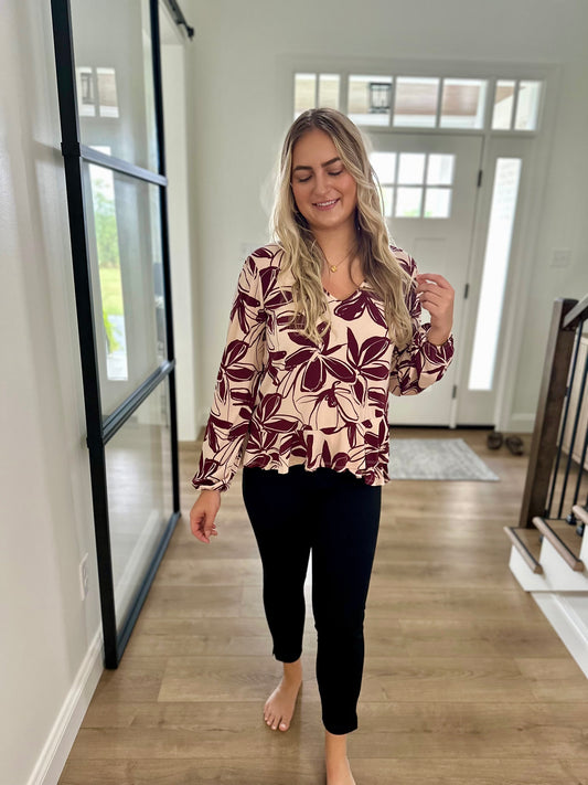 Anoka Floral Top