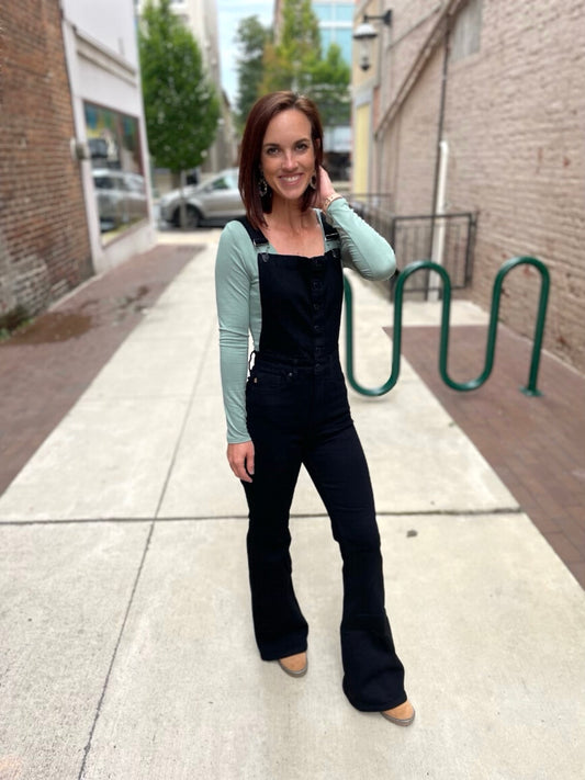 Jasmine Judy Blue Control Top Overalls