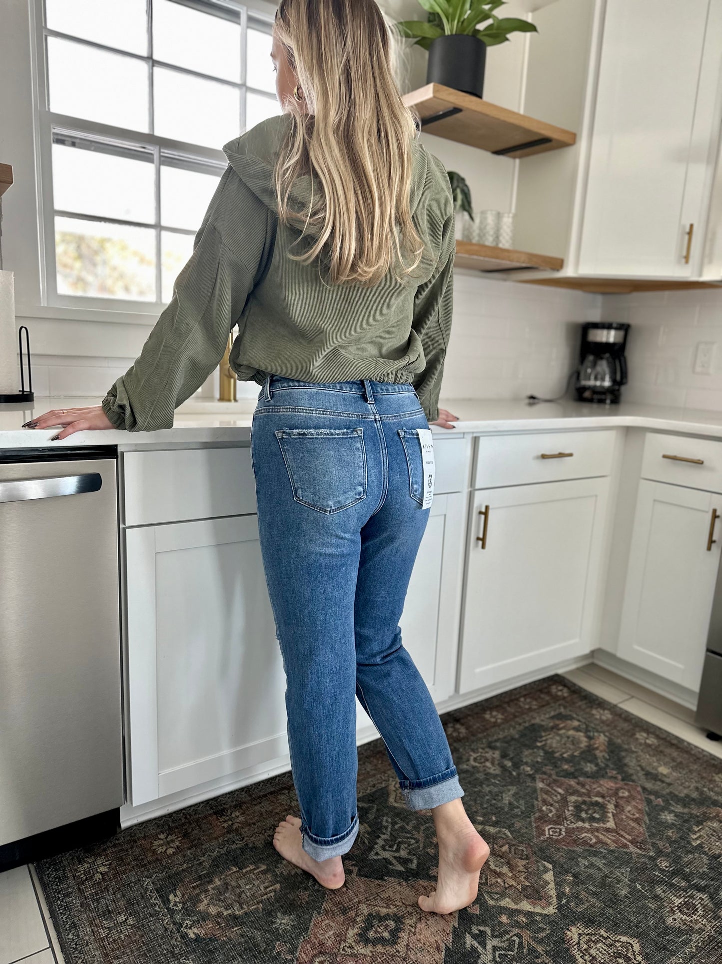 Risen Ginny High Rise Girlfriend Jean