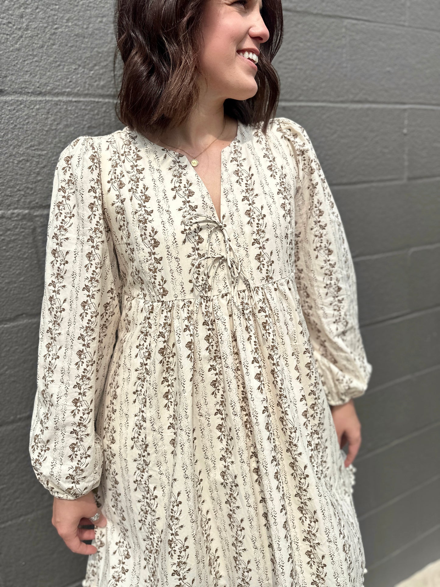 Nashua Floral Print Dress