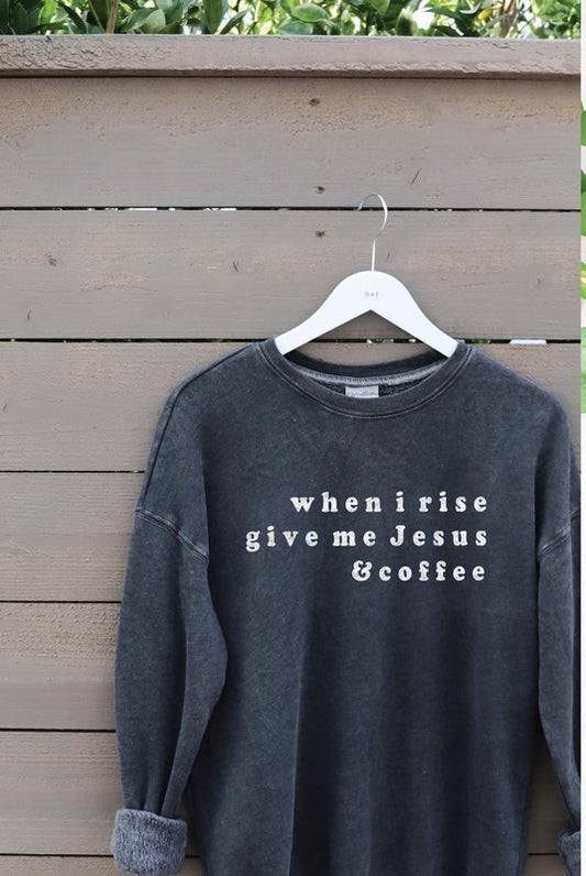 When I Rise Graphic Sweatshirt