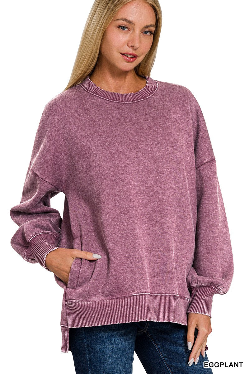 Austin Acid Wash Pullover