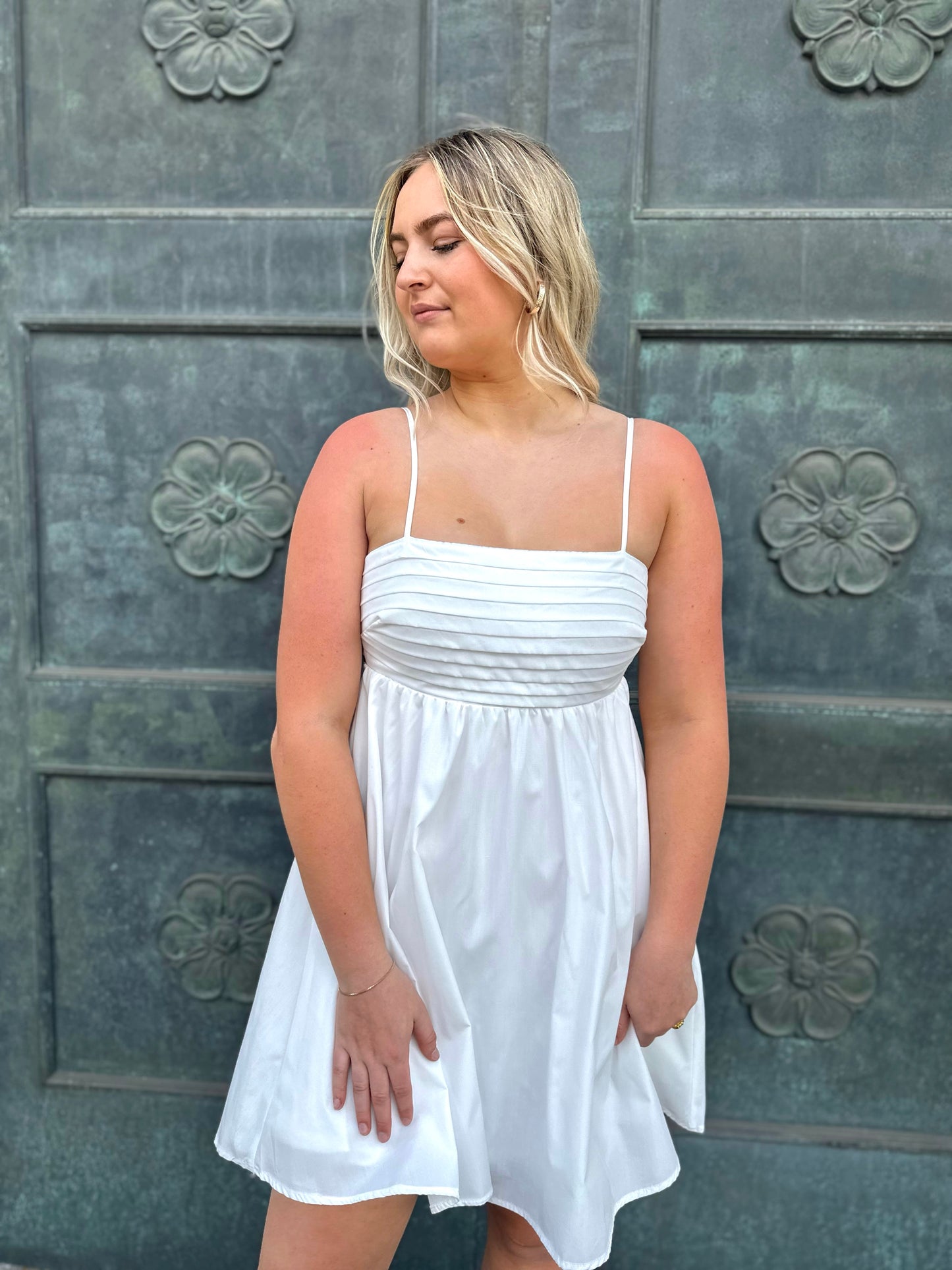 Shively Pleated Dress