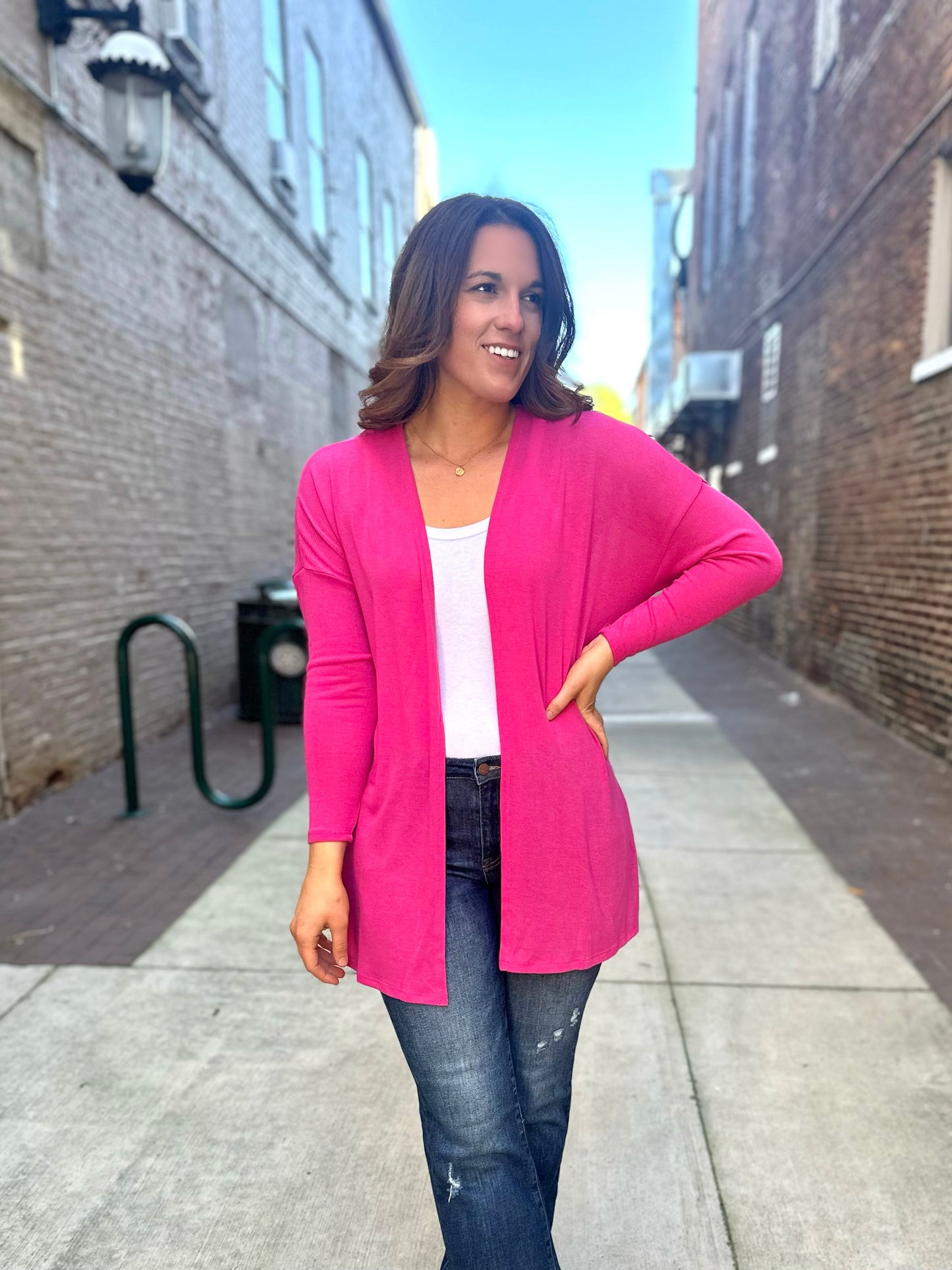 Jackson Open Cardigan
