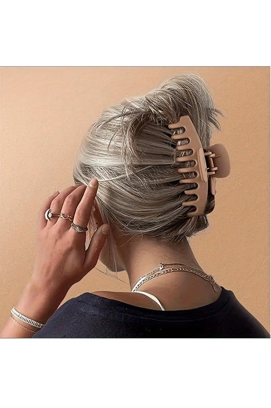 Large Matte Claw Clip