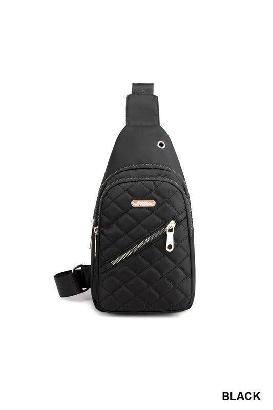 Darrington Quilted Sling Bag