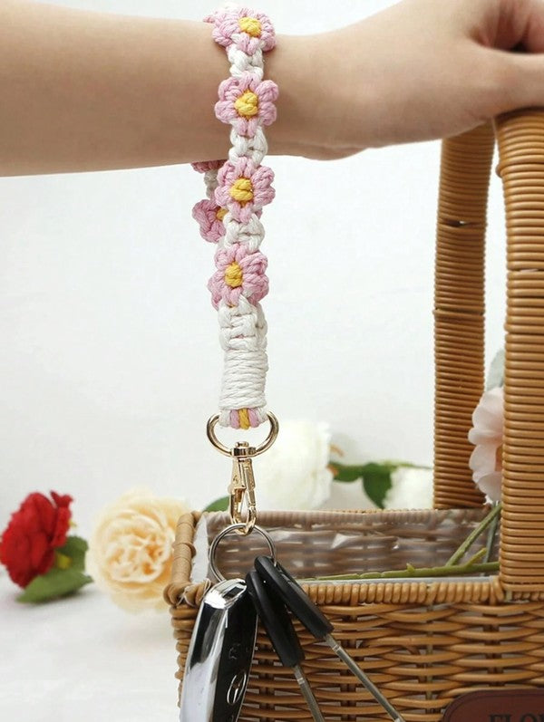 TikTok Daisy Flower Keychain