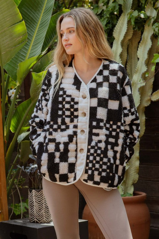 McGregor Checkered Fleece Jacket