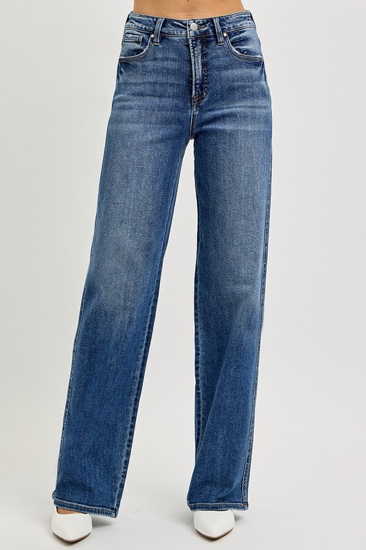 Racine Risen Tummy Control High Rise Baggy Jeans