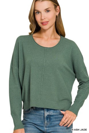 Eagan Front Seam Sweater