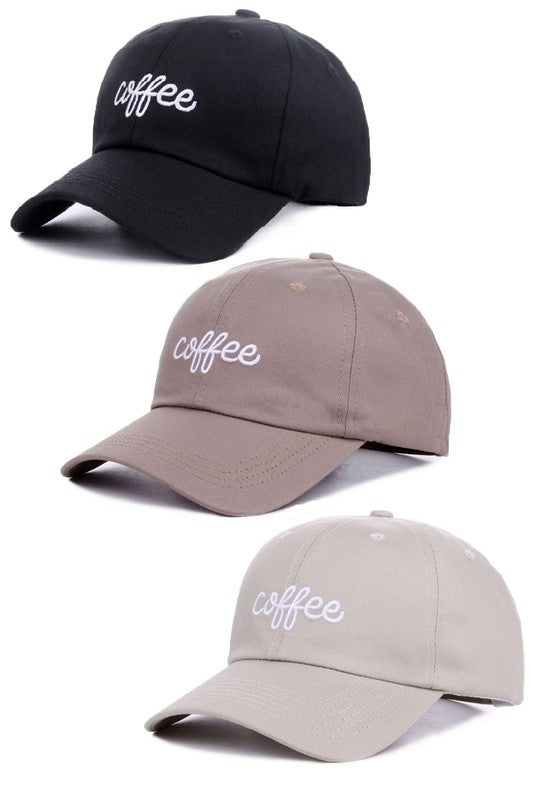 Coffee Baseball Caps