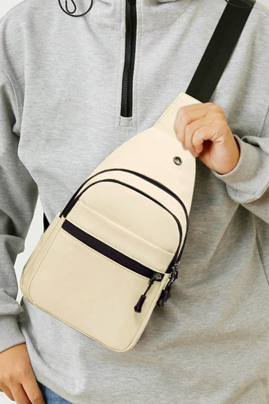 Water Resistant Crossbody Sling Bag