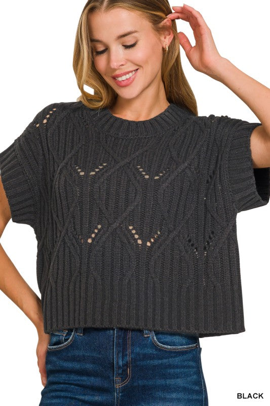 Sholes Knit Sweater Top