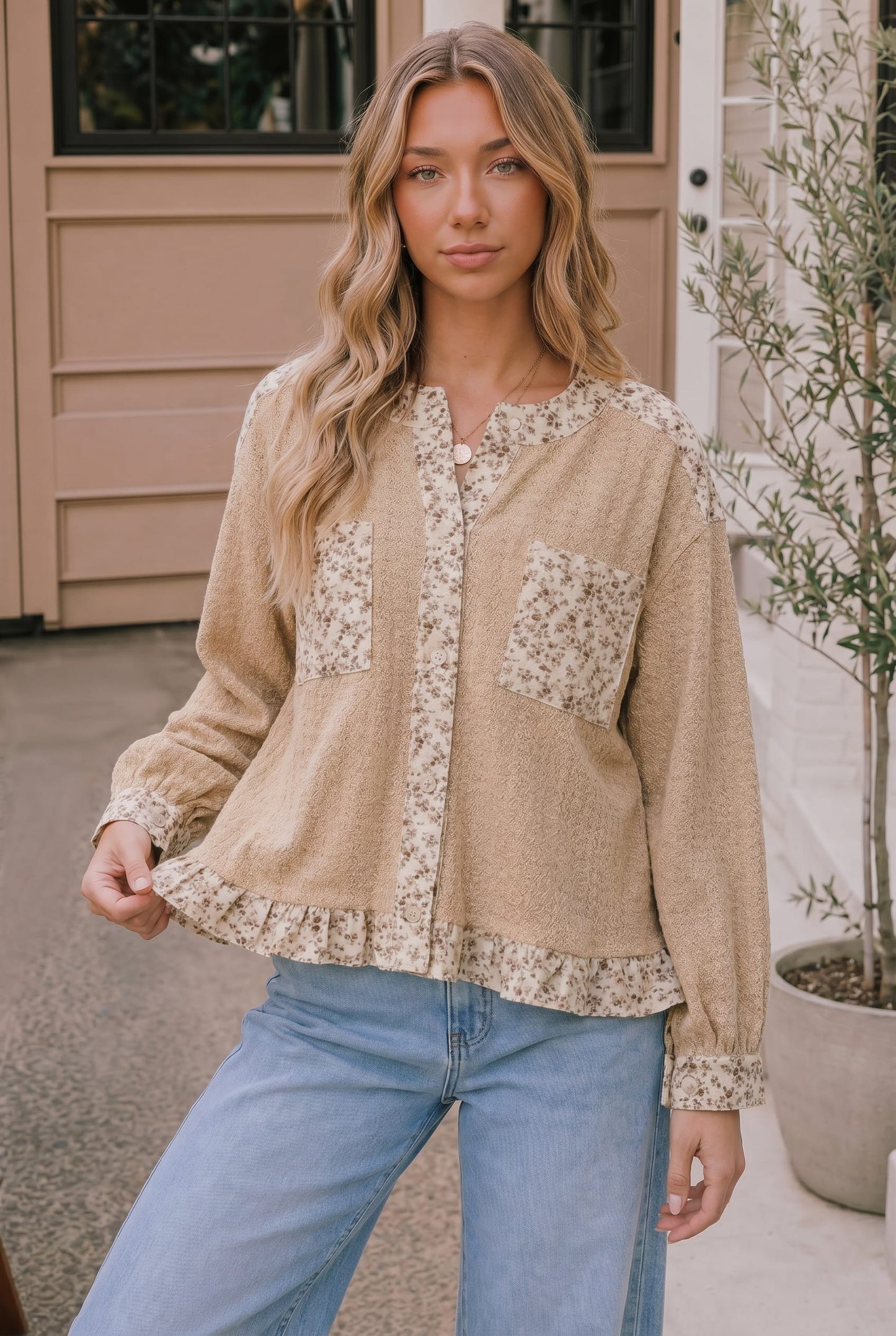 Minneapolis Ditzy Floral Top