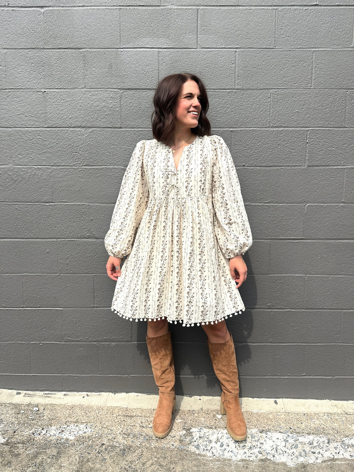 Nashua Floral Print Dress